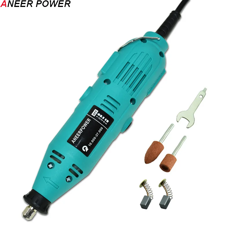 Гравер Dremel мини-дрель 180 Вт Мини DIY сверлильный станок гравировкой перо мясорубки мини-электрический DIY дрель роторный инструмент полировки измельчить