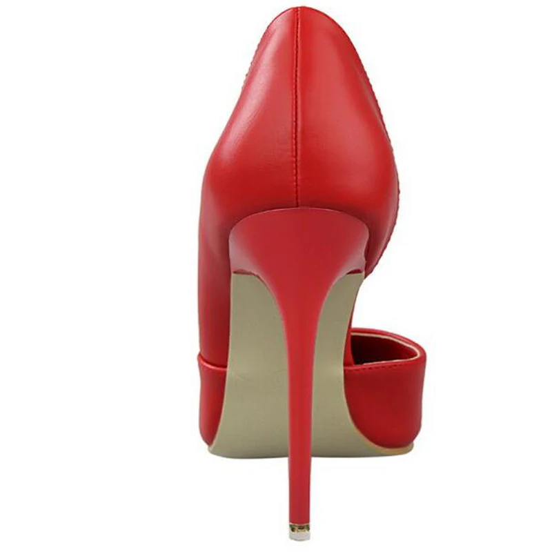 Women shoes 2019 New arrival Super high heel women pumps pointed hollow shallow mouth woman | Обувь
