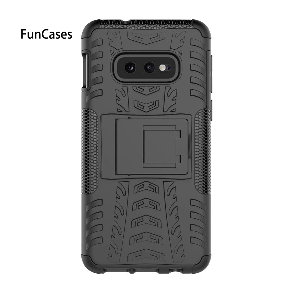 Гибридный Броня Чехлы для samsung Galaxy S10E Глобальный SM-G970F/DS Случаи ТПУ Силиконовые Heavy