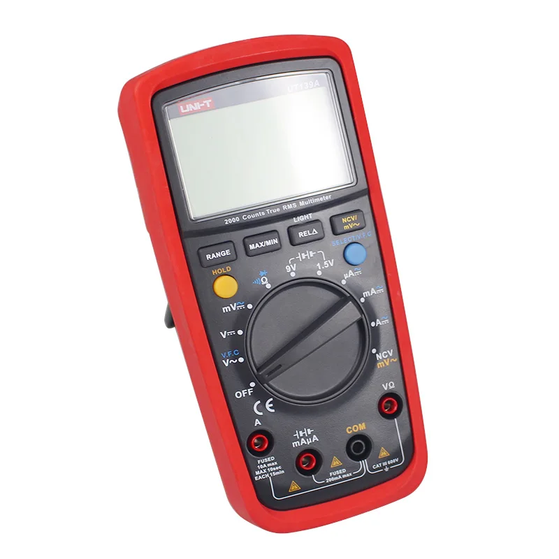 Цифровой мультиметр UT139C автоматический диапазон истинный RMS измеритель