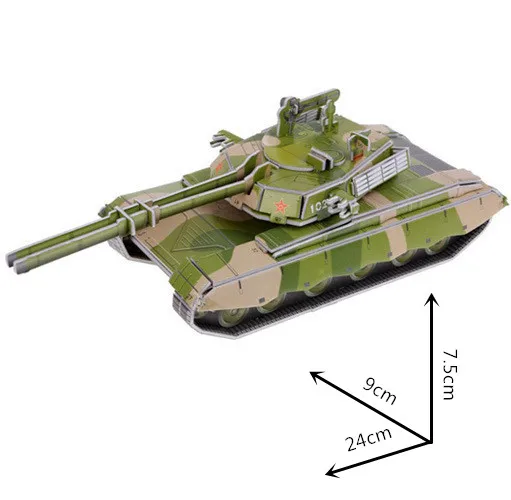 18 3D DIY Головоломка ЗАМОК строительство самолет стерео модель детская головоломка Раннее Обучение творческие игрушки забавные подарки - Цвет: 18
