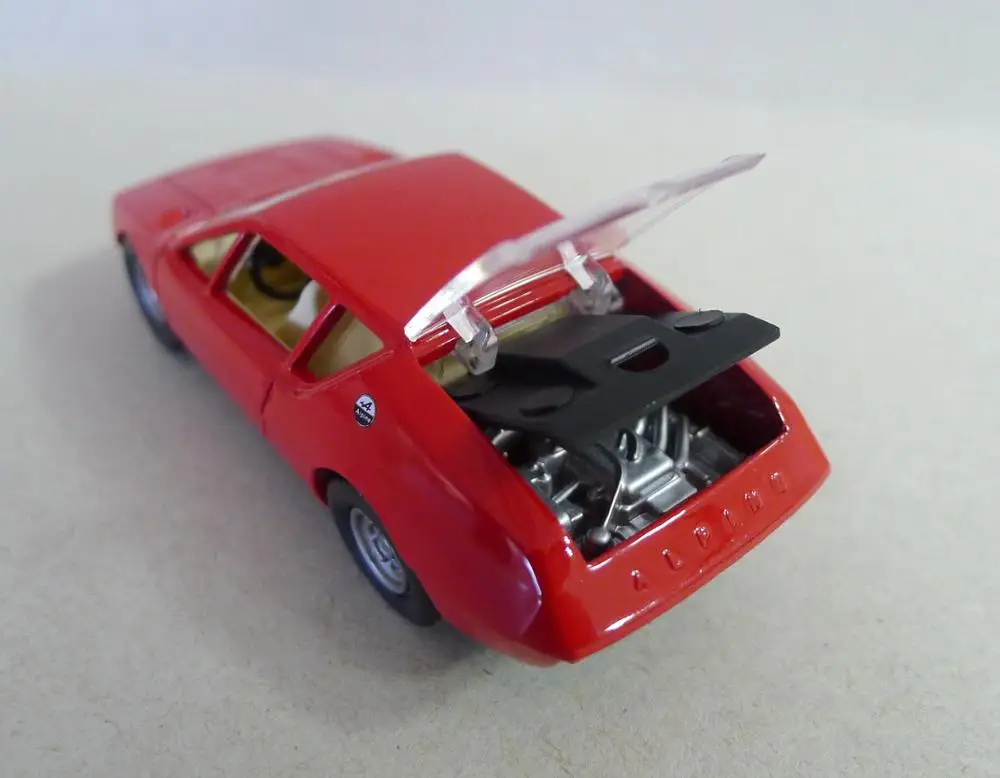 Игрушки Atlas Dinky 1411 ALPINE A 310 + 523 SIMCA 1500 седан 1:43 литая модель автомобиля|Наземный