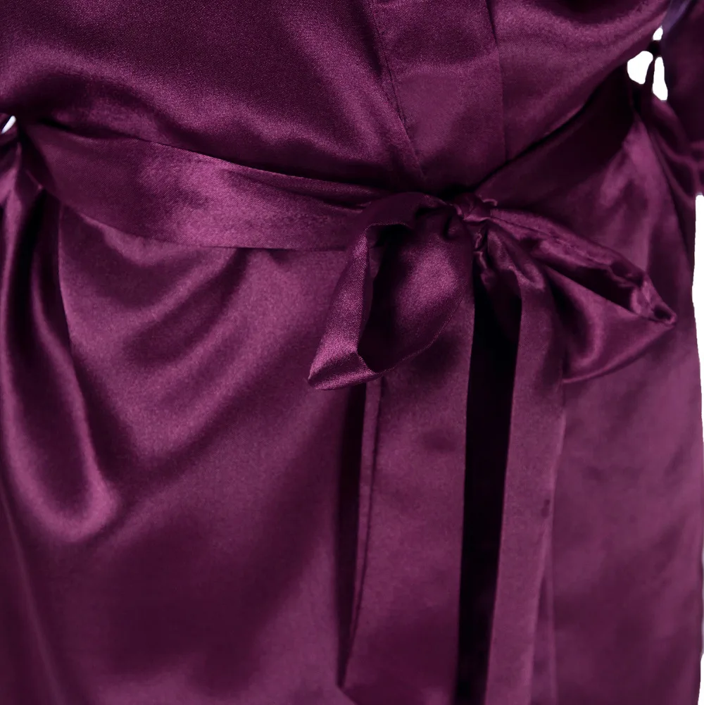 Детские Свадебные халаты с цветочным узором для девочек Ночная рубашка