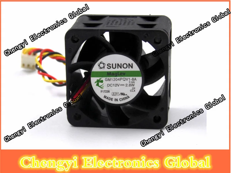 Sunon Maglev GM1204PQV1 8A 12V 2 8 W 3pin Сенсор Hi Скорость чехол вентилятор для сервера|server fan|sunon