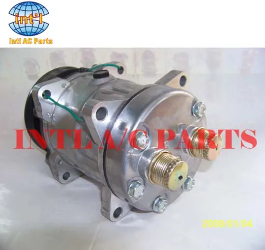 Автоматический компрессор кондиционера для SANDEN SD709 SD 709 7H15 SD7H15 PV6 pulley| |