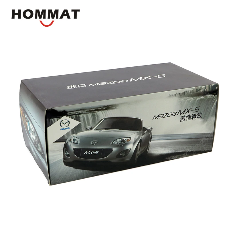 HOMMAT моделирование 1:18 Масштаб Mazda MX-5 сплав литья под давлением модели автомобилей спортивный автомобиль модель подарок коллекция