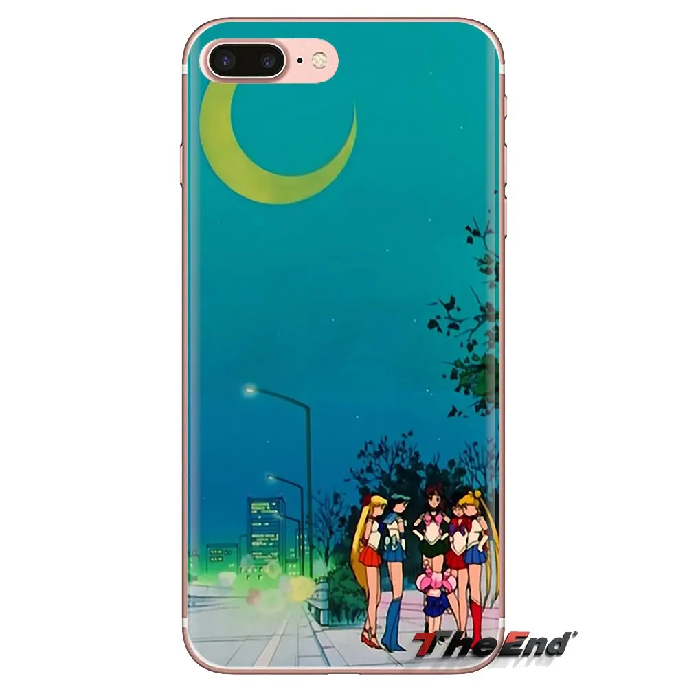 Сейлор Мун Кристалл Милая версия Girly для iPod Touch Apple iPhone 4 4S 5 5S SE 5C 6 6S 7 8 X XR XS Plus MAX