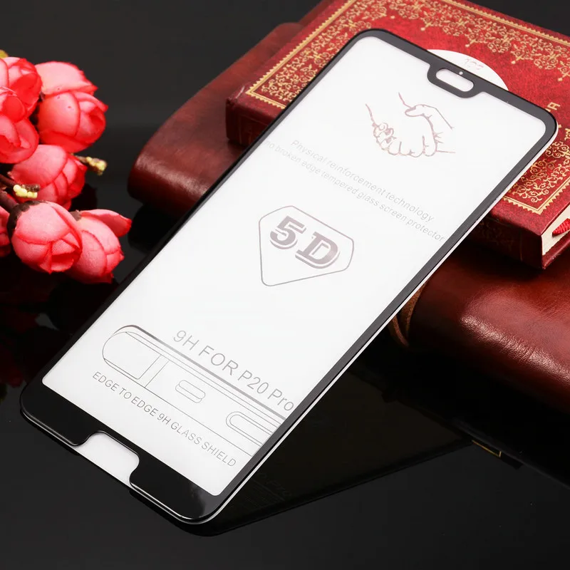 5D закаленное стекло для Huawei P20 Pro Lite P10 Plus P30 P40 Mate 20 Защитное экрана Honor 10 Nova 5T