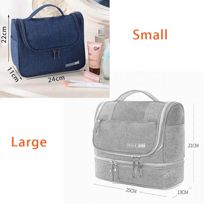 

New Waterproof Men Hanging Makeup Bag Travel Organizer Finishing Cosmetic Bag for Women Make Up Case Wash Toiletry Bag CZ307A