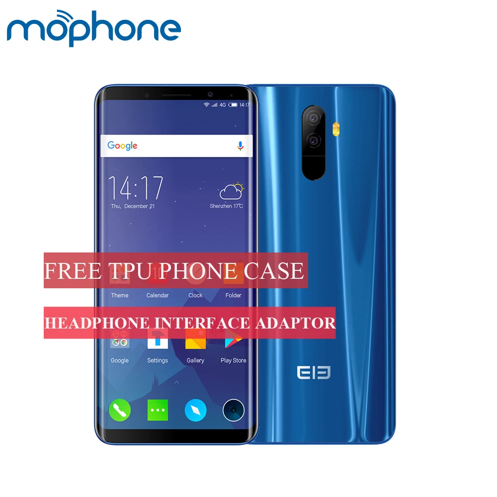 Elephone U Face ID мобильного телефона 6 + 128 Гб Helio P23 OctaCore 5 99 дюймов передача данных
