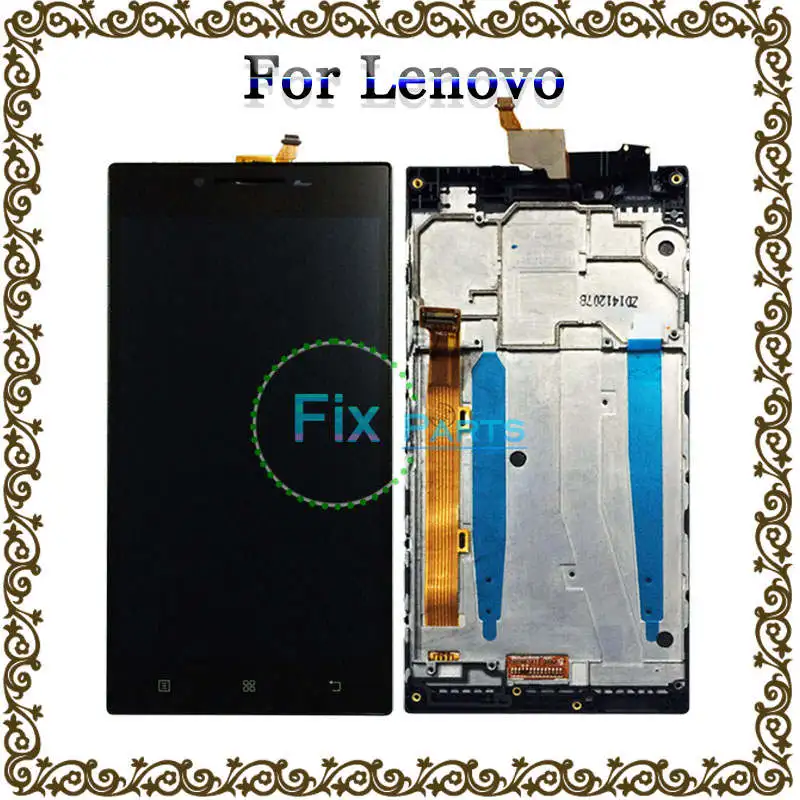 Для 5," lenovo ZUK Z2 Pro lcd дисплей кодирующий преобразователь сенсорного экрана в сборе с рамкой запасные части ZUK Z2 PRO дисплей Z2121 lcd