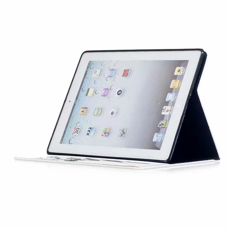 Чехол из искусственной кожи с 3d рисунком для iPad 2 3 4 A1460/59/58/14/30/03 A1397/96/95 защитный