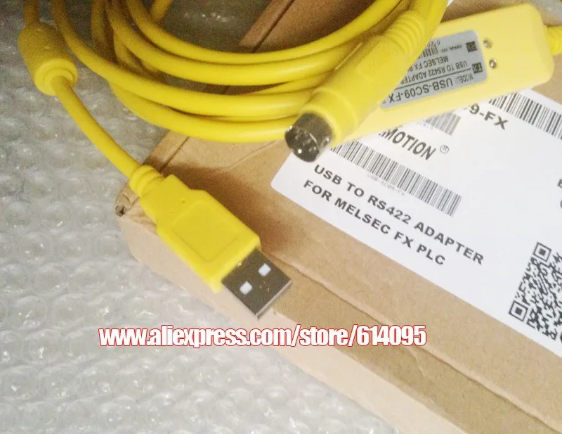 1 шт. USB-SC09-FX PLC Кабель для программирования данных для Mitsubishi/SC-09 SC09 FX FX1N/FX2N/FX1S/FX3U PLC Кабель для программирования