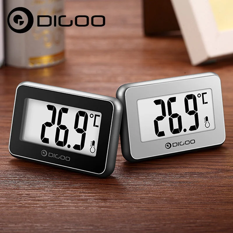 2 шт. Digoo DG TH1100 маленькая пара Домашний Мини цифровой Комнатный термометр