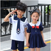 school uniform 2019 summer new kindergarten clothing suit liuyi performance clothing primary school class service