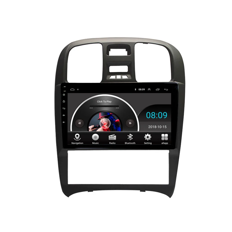 " 2.5D ips Android 8,1 Автомобильный мультимедийный dvd-плеер gps для hyundai Sonata Fe 2004 2005-2007 2008 2009-2012 автомобиль радио навигации