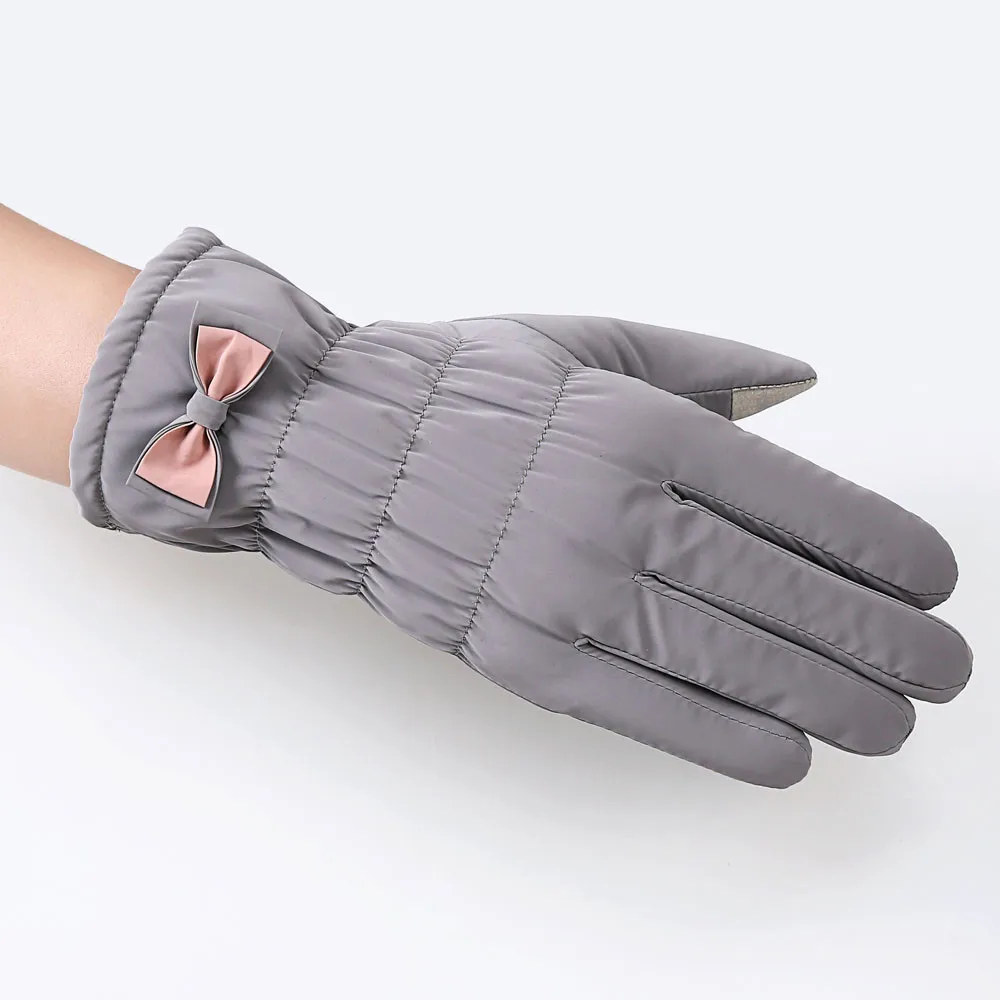Womens Waterproof Windproof Gloves Winter Outdoor Sport Ski Moto warm female Full gloves Guantes mujer Luvas de inverno | Аксессуары для