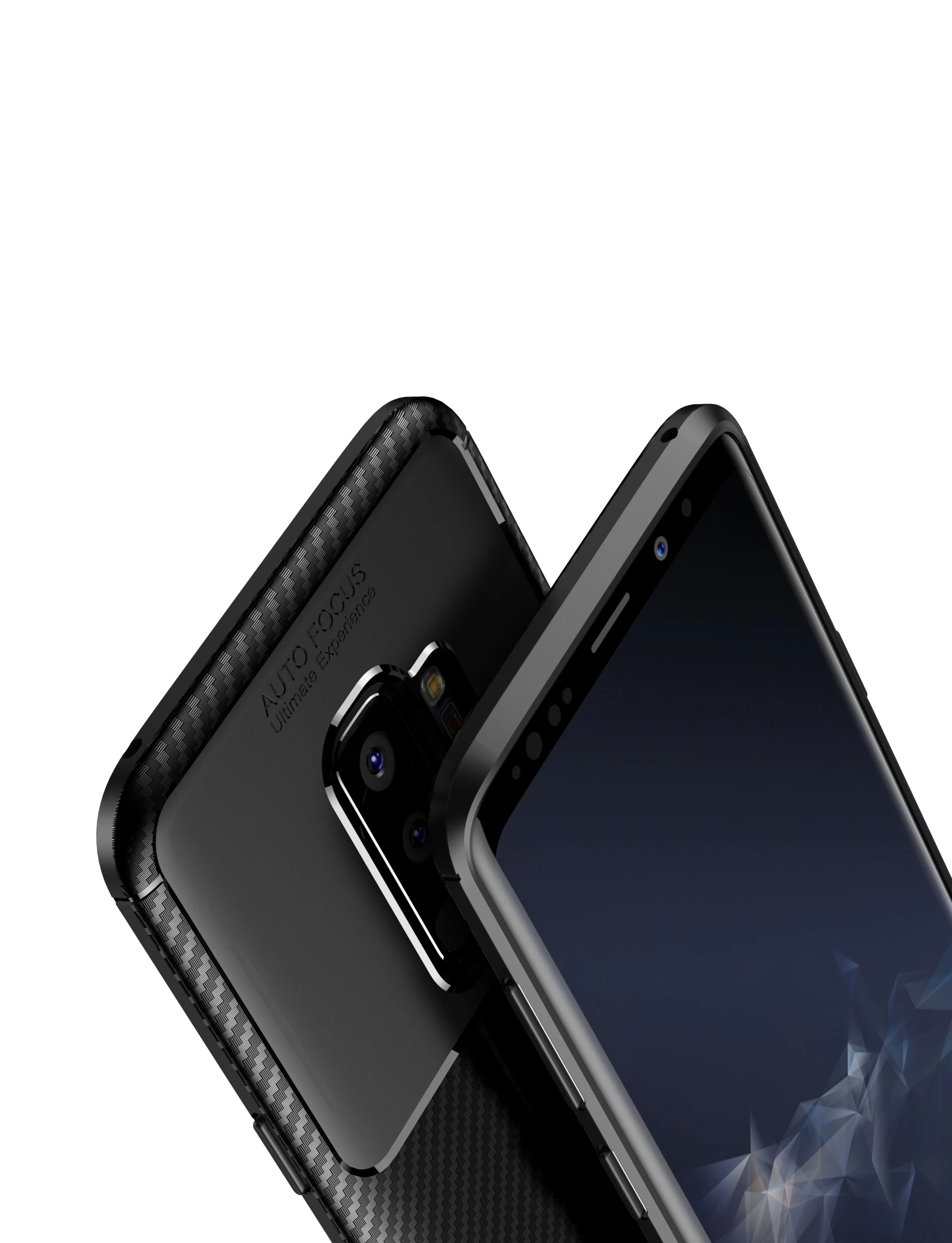Чехол из углеродного волокна для телефона Samsung Galaxy Note 9 S9 S10 e S10e 5G M10 M20 M30 A10 A30 A40 A50 A70