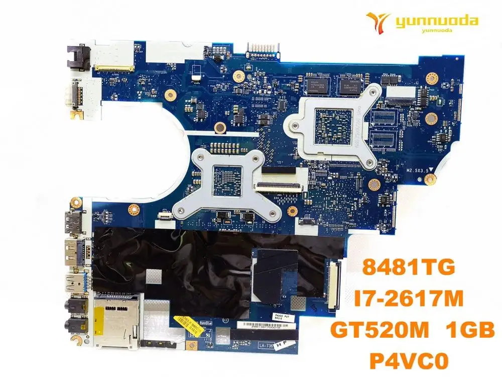 Original for ACER 8481 8481T laptop motherboard 8481TG I7-2617M GT520M 1GB P4VC0 LA-7361P tested good free shipping | Компьютеры и