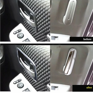 JY SUS304 нержавеющая сталь крышка внутренней дверной ручки + рамка автомобиля Стайлинг протектор Аксессуары стикер для Honda STEPWGN RP14 2015