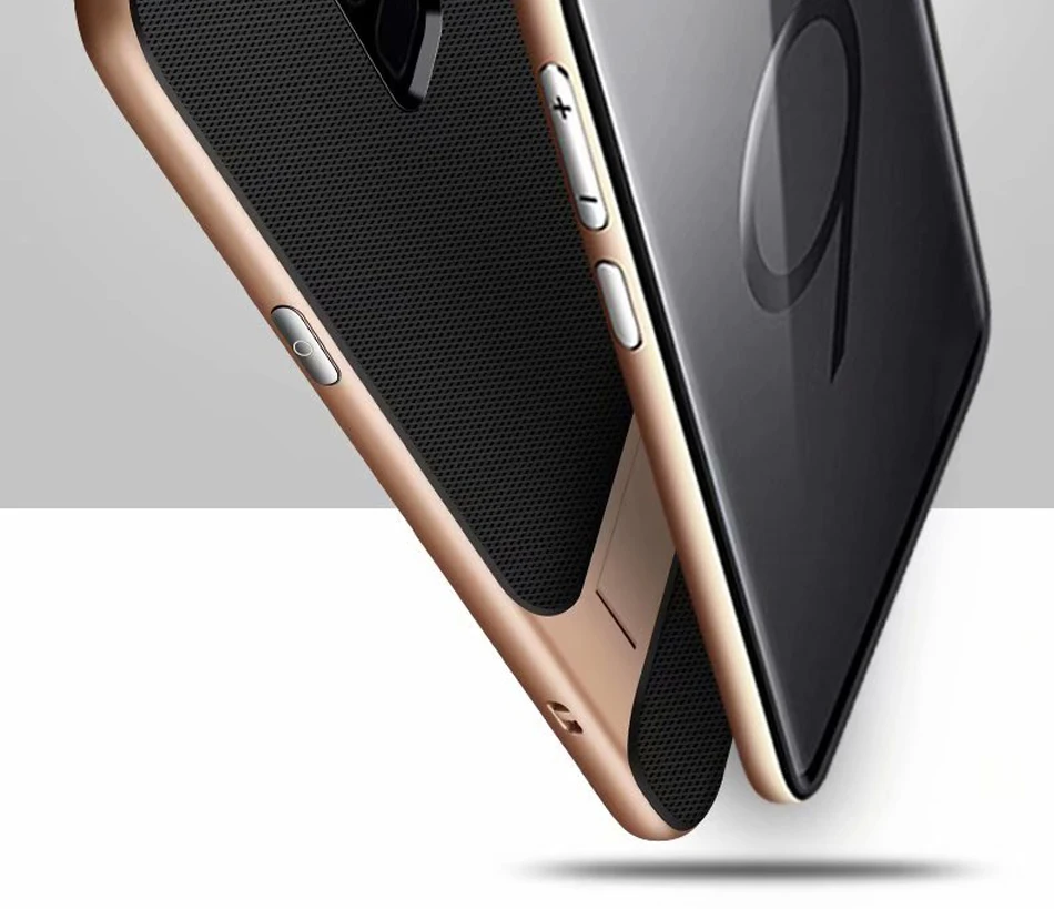 Чехол CAPSSICUM kickstand для samsung Galaxy S9 S9 Plus Чехлы PC силиконовые гибкие тонкие Чехлы S9 S9Plus