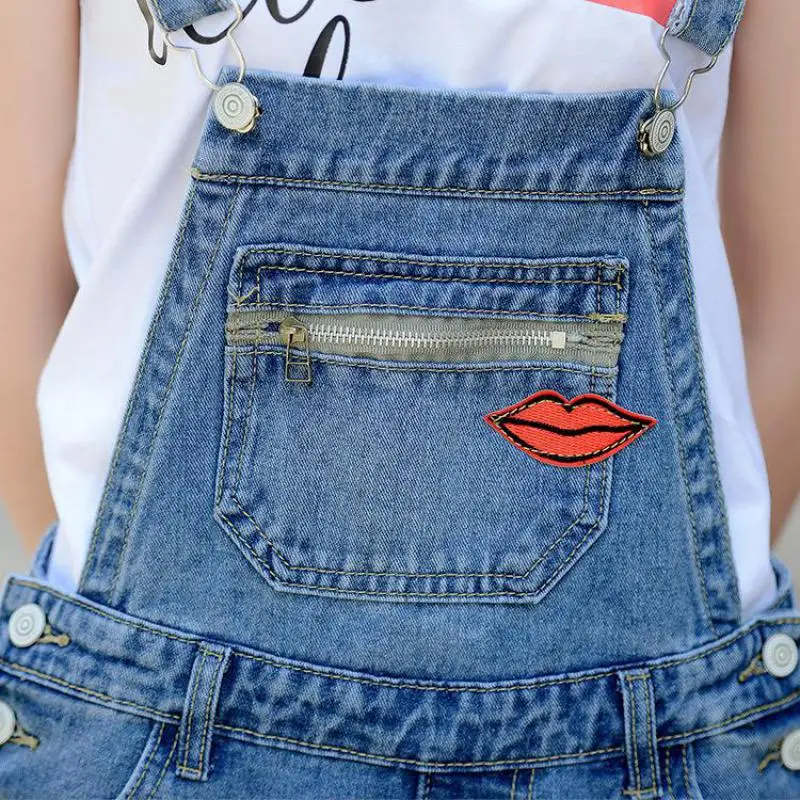 Женские джинсовые шорты в стиле Харадзюку повседневные свободные из денима с