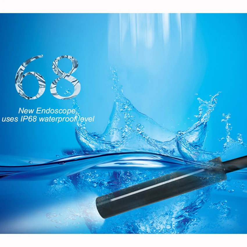 1200 P 3in1 USB эндоскопа Andriod бороскоп 8 мм объектив HD Водонепроницаемый IP68 мягкая
