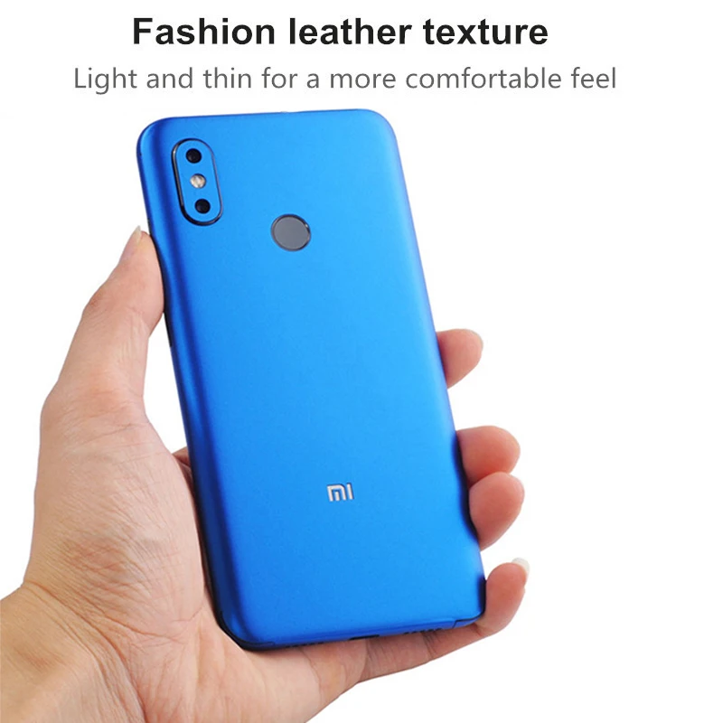 Наклейка конфетного цвета, чехол для Xiaomi mi6 mi6X mi8 8SE Xiaomi Note3, Защитная пленка для льда