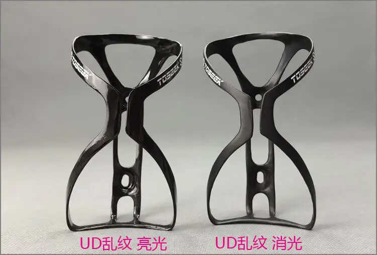 TOSEEK Ultralight Carbon Fiber Bicycle Water Bottle Holder BMX Mountain Road Bike Cage Gloss/Matt | Спорт и развлечения