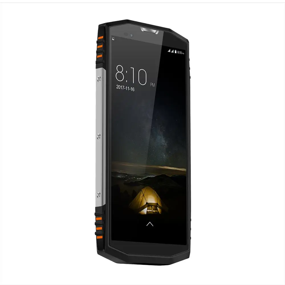 silver BLACKVIEW BV9000 4G+ 64G 18:9 IP68 водонепроницаемый смартфон 5," без ободка Android 7,1 MTK6757CD Восьмиядерный 4180mAh 4G Двойная камера - Цвет: silver