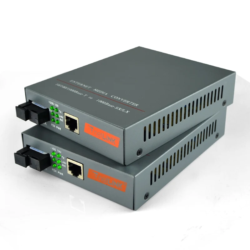 1 пара адаптер для оптического медиа конвертера 1000 Мбит/с|media converter|fiber optic media