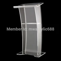 pulpit furniture free shipping stable modern design cheap clear acrylic lectern acrylic podium plexiglass