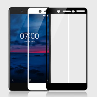 

10pcs/lot 9H Full Screen Cover Explosion-proof Screen Protector Film For Nokia 7 Tempered Glass film For Nokia 7 5.2"