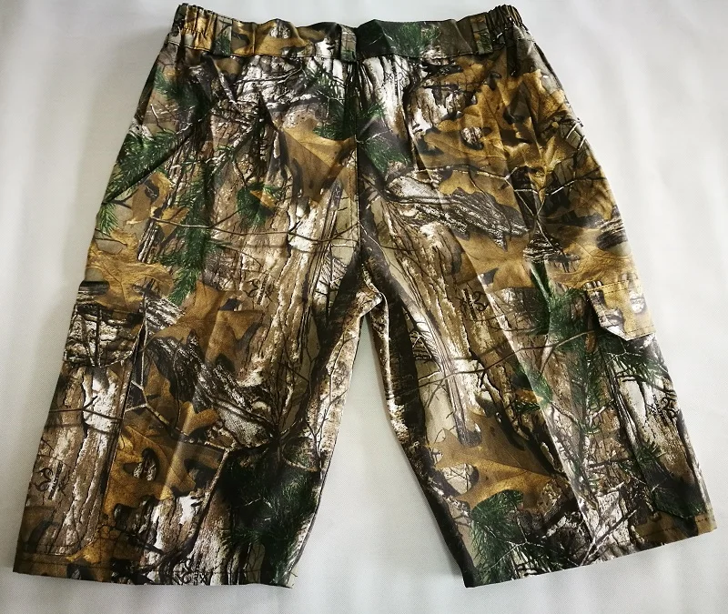 Summer Outdoor Sports Men's Sniper Tactical Bonic Hunting Camouflage Shorts Fishing Camping Hiking Cargo Plus Size | Спорт и