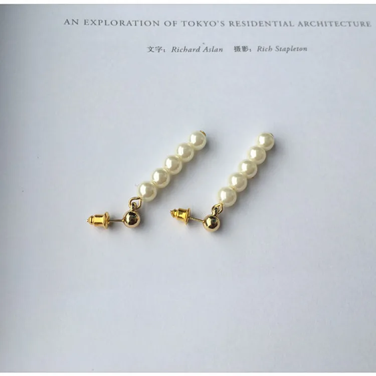 Женские серьги с бусинами и жемчужинами подарок на день рождения|earring female|fashion pearl