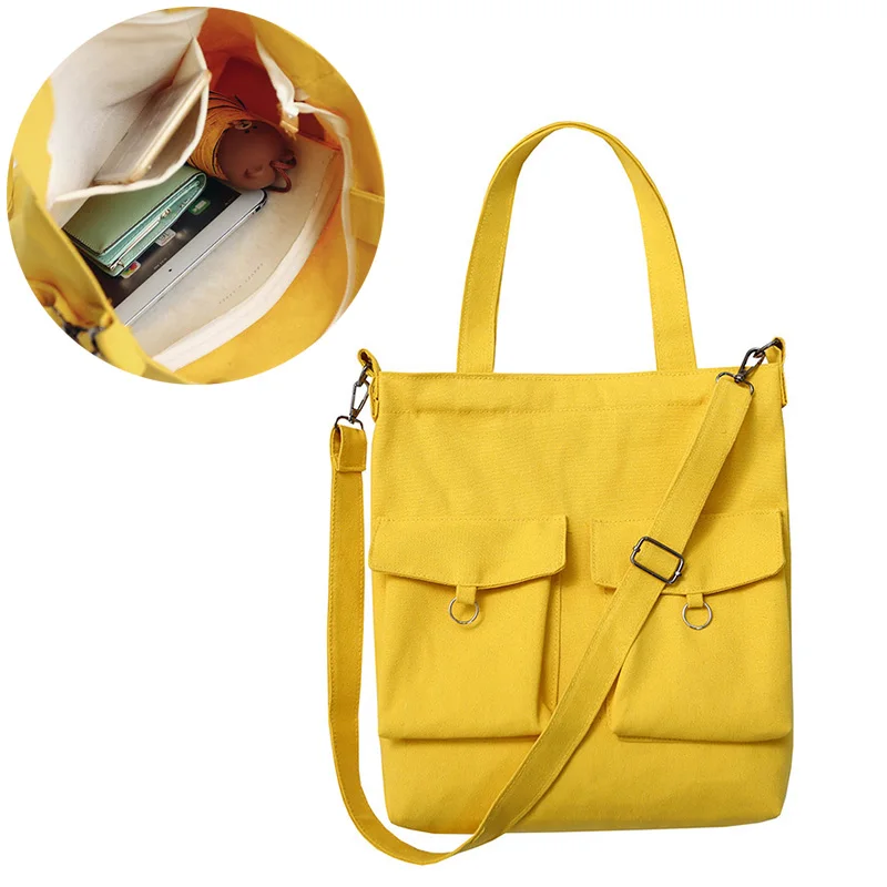 2018 многоразовые женские холщовые сумки через плечо складные тоут для