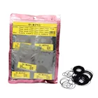 Резиновые уплотнительные шайбы, водонепроницаемые Круглые прокладки для часов, 950 шт., 0,6 мм, 12 мм-30 мм