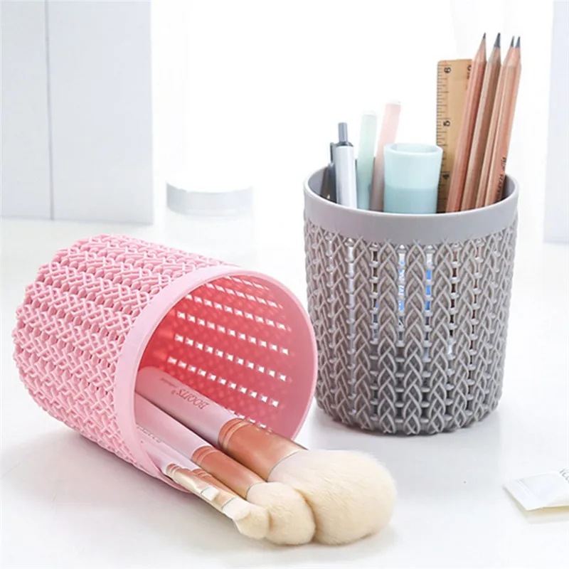 1PC Cylinder Hollow Cosmetic Brush Box Holder Storage Empty Bag Brushes Organizer Make Up Tools | Дом и сад
