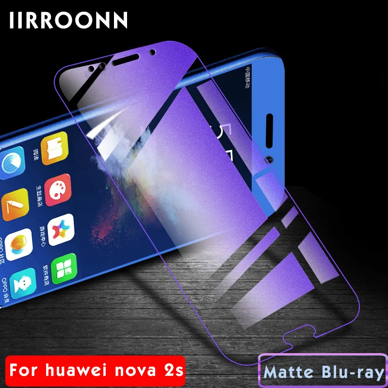Матовая полноэкранная Защитная пленка для Huawei nova 2 2s закаленное стекло матовая