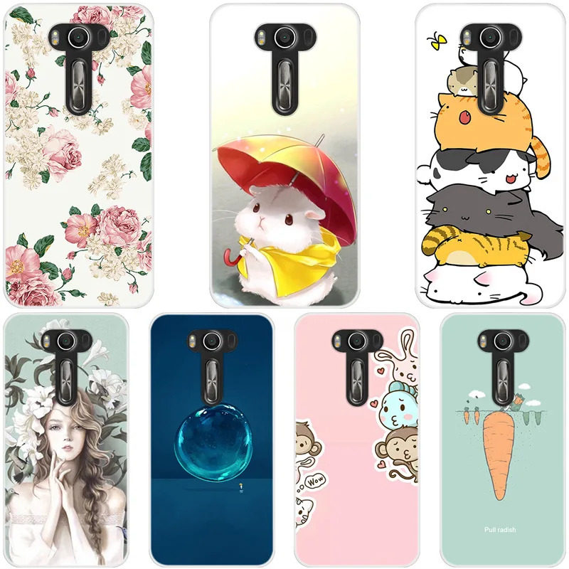 Модный чехол для телефона с милыми мультяшными животными Asus Zenfone 5 Lite ZC600KL мягкий