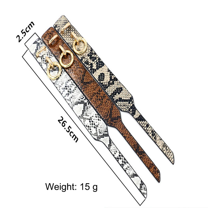 Коми за кожаная с леопардовым принтом браслет браслеты для женщин этнические