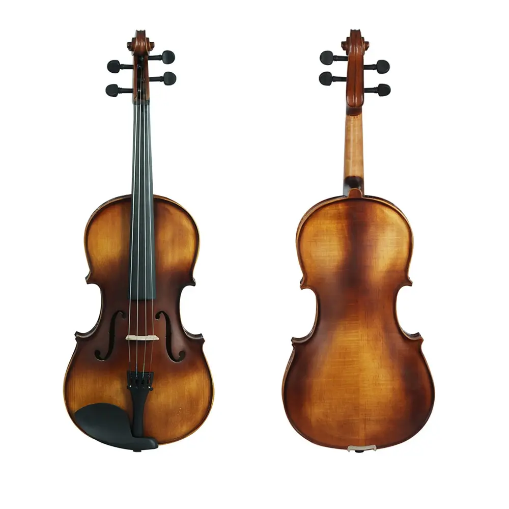 Muslady VLA-30 4/4 полный размер Классическая Скрипка ель Верхняя доска палисандр гриф с Чехол канифоль чистящая ткань