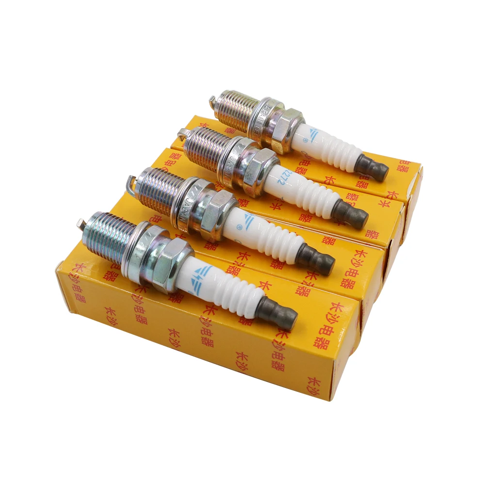 DS 4pcs/lot BKR6EIX-11 4272 BKR6EIX 11 Iridium Power Spark Plug For Lexus Suzuki Subaru for r Excelle/Joyear/Honda fits most car |