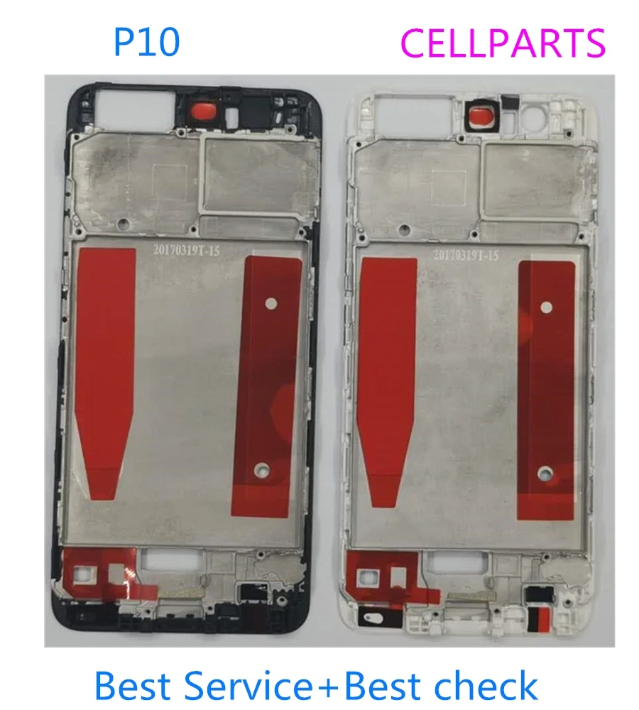 Для HuaWei P10 VTR-L09 VTR-L29 передняя рамка ЖК средняя Передняя | Мобильные телефоны и