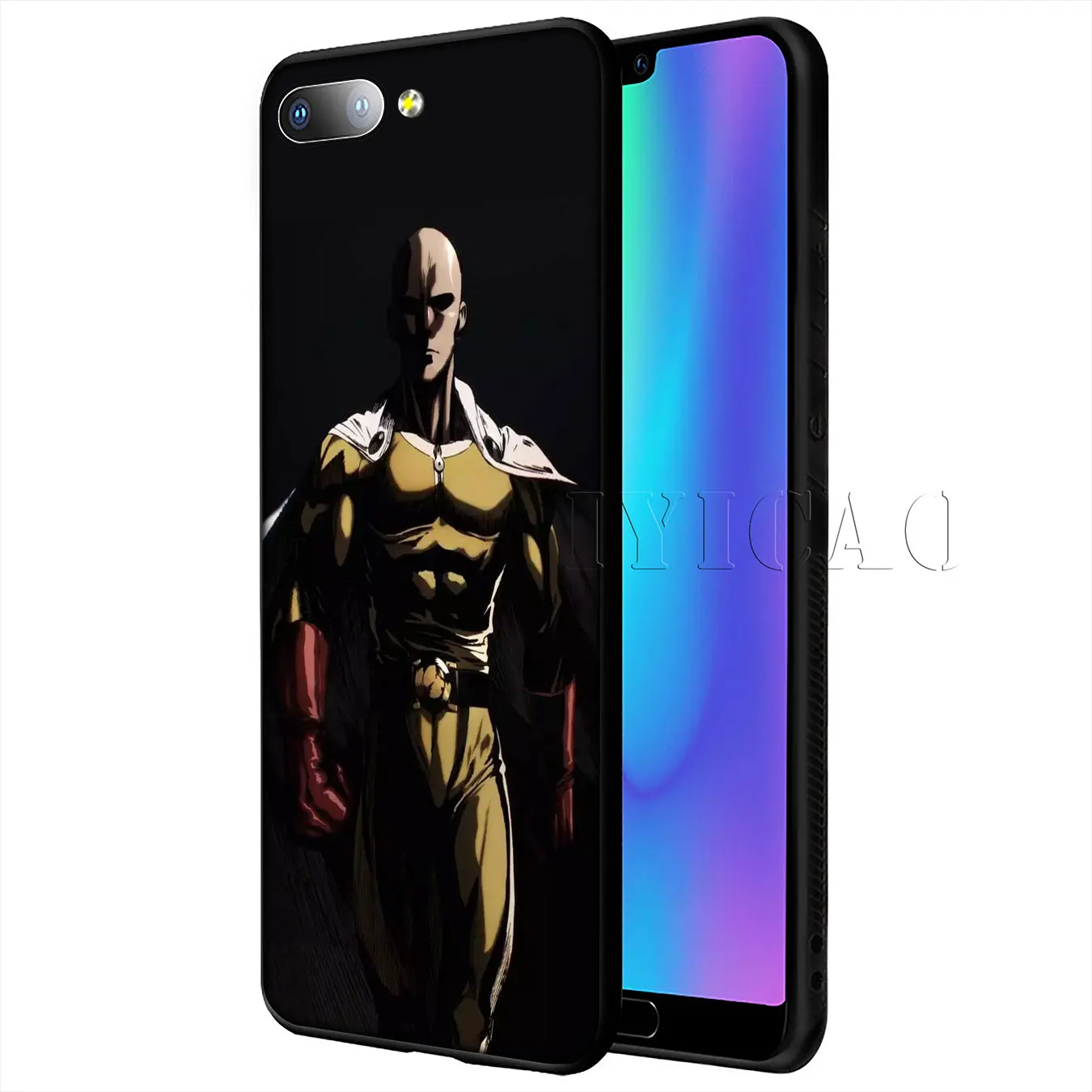 Мягкий чехол IYICAO с японским Аниме One Punch Man для Huawei Y9 Y7 Y6 Prime 2019 Honor 20 8C 8X 8 9 9X 10 Lite 7C 7X 7A