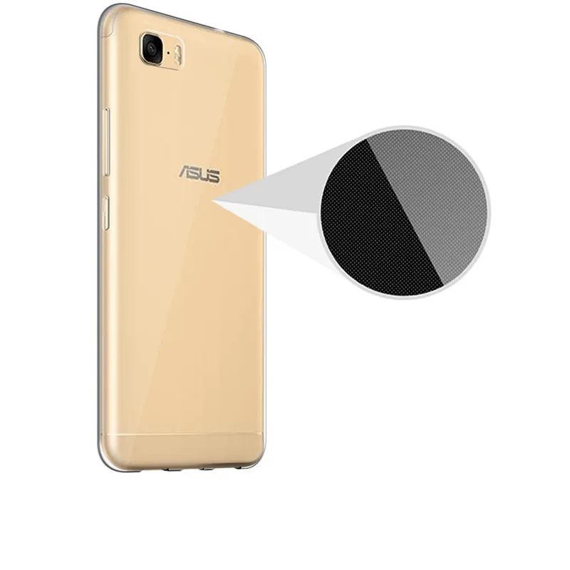Ультратонкий прозрачный тонкий силиконовый мягкий чехол из ТПУ для ASUS Zenfone Pegasus 3S