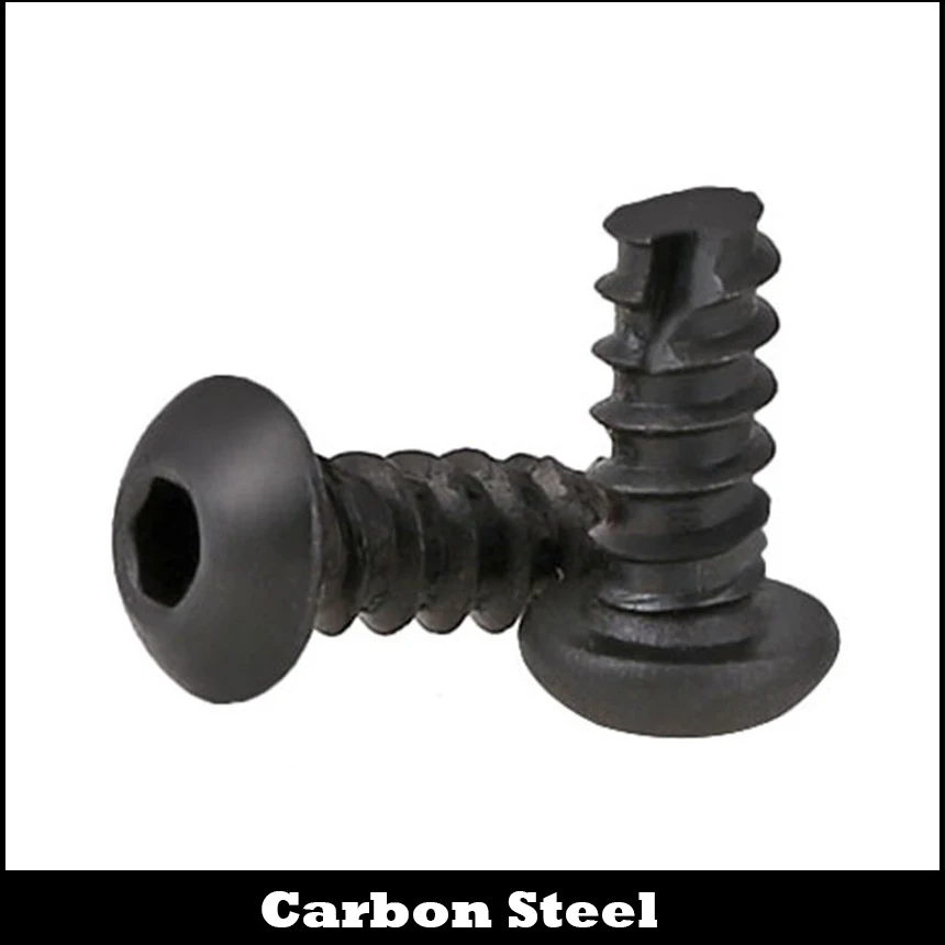 

Самонарезающий винт M2 M2 * 8 M2x8 M2 * 10 M2x10 8, 8 класс, черный, карбон сталь сковорода