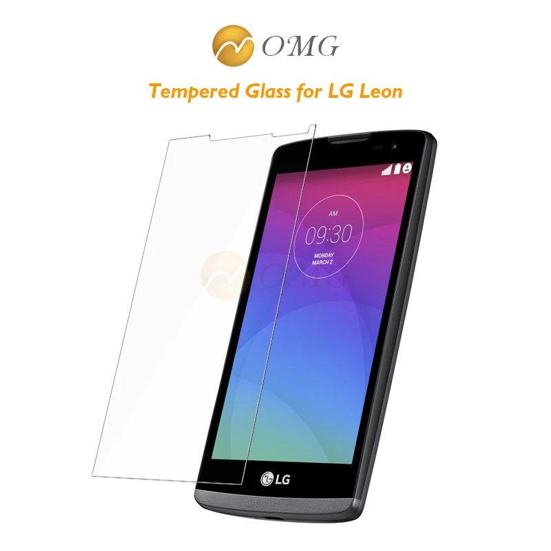 9H 0 3 мм закаленное стекло для LG Leon 4G Lte H340 H324 C40 C50 H340N защита экрана|tempered glass|glass for