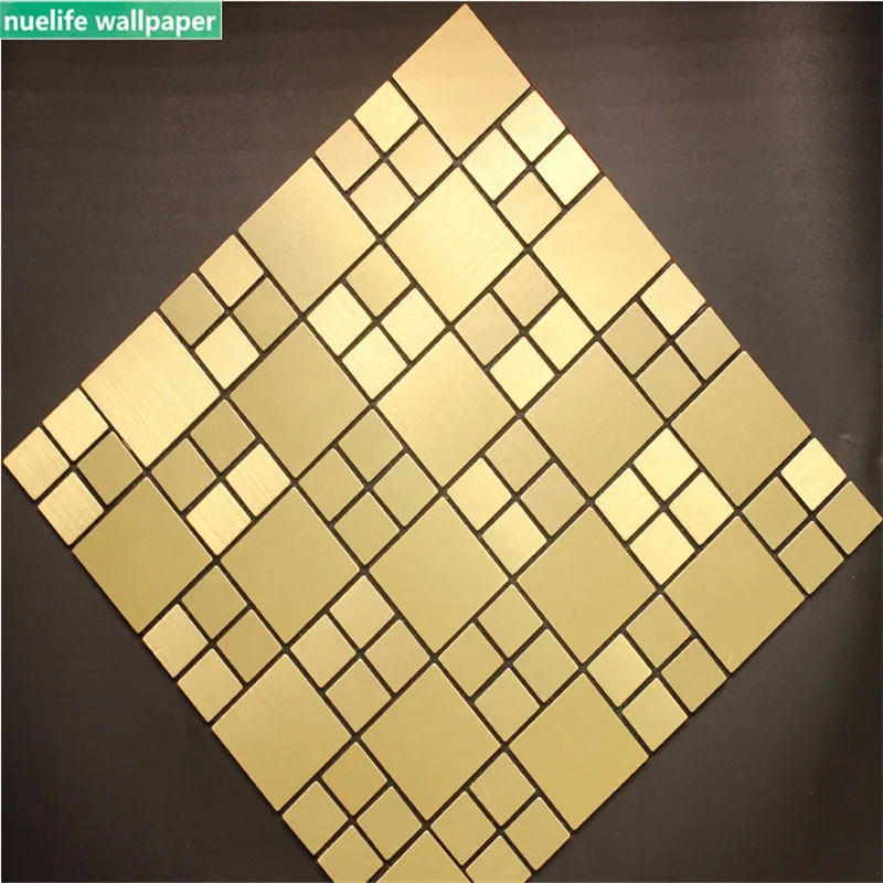 Металлическая алюминиевая композитная панель 3D мозаичные настенные наклейки