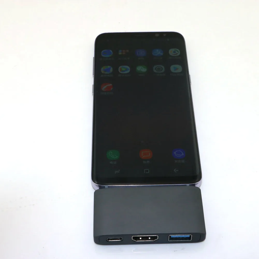 Концентратор USB Type C Dex док-станция для MacBook Pro samsung Galaxy Note 8 S8 S9 S8+ S9 rend переключатель huawei mate 10 P20